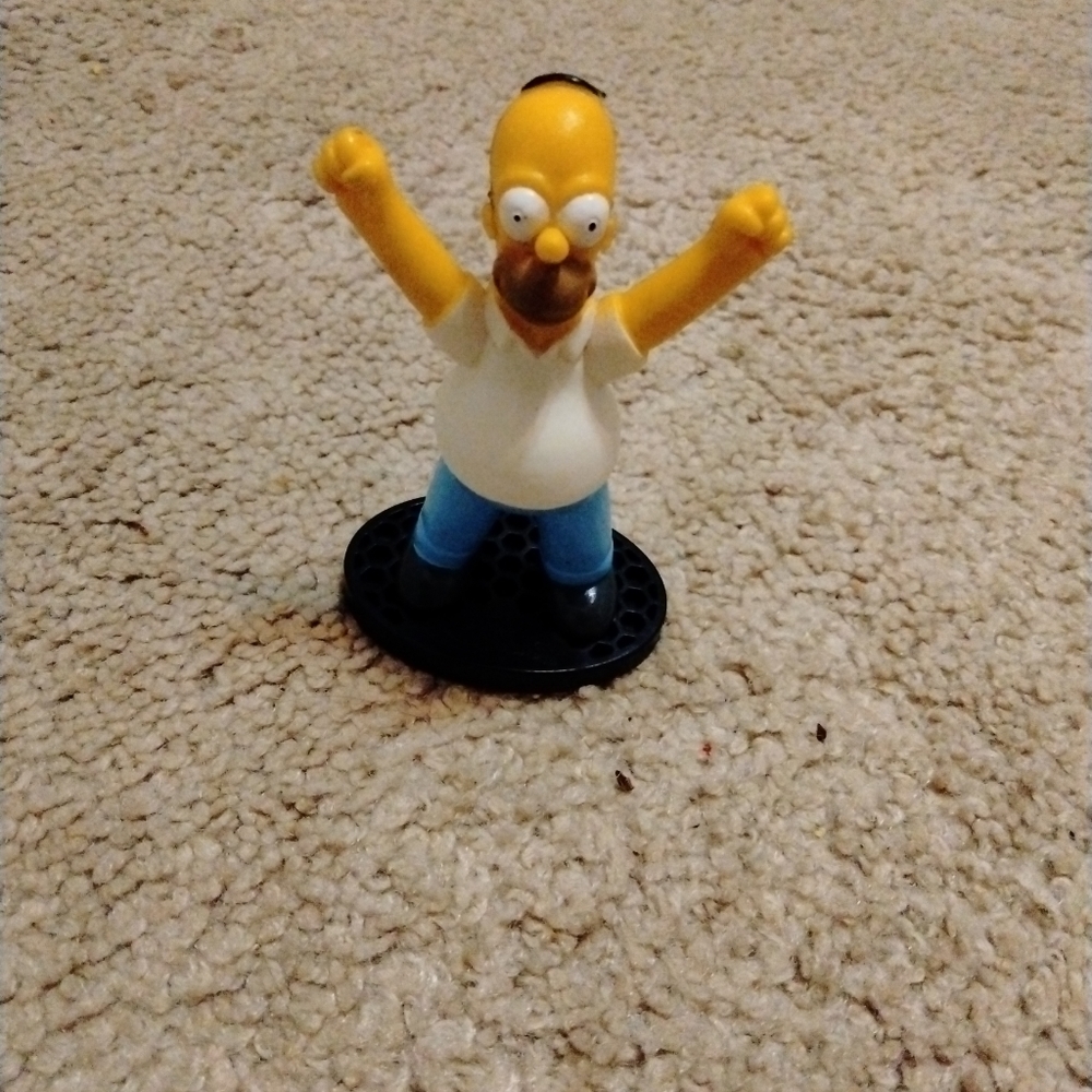 Vintage Homer Simpson figurine